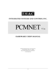 PCMNET User`s Manual