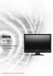 BenQ MK2443 LCD TV User Guide