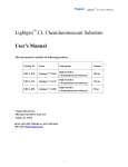 Lightgen CL Chemiluminescent Substrate User`s Manual
