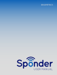 Sponder User Manual  - Sensimetrics Corporation