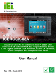 ICEROCK-08A Panel PC