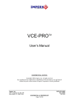 Using the VCE-PRO