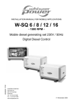 Installation manual W-SQ 6 / 8 /12 / 16