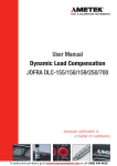 User Manual Dynamic Load Compensation JOFRA DLC