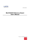 ML610Q304 Reference Board User`s Manual