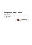 Temperature Sensor Board