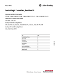 ControlLogix Controllers, Revision 20 Release Notes