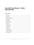 Cjoverkill User Manual :: Sistes Administration