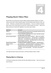 Playing Back Video Files - Surveillance System, Security Cameras
