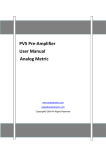 PV5 Preamplifier User Manual