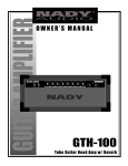 GUITAR AMPLIFIER - Nady Systems, Inc.