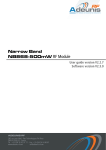 Narrow Band NB868-500mW RF Module