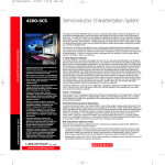Semiconductor Characterization System