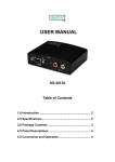 USER MANUAL