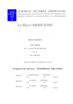 Multi Object Spectrograph (MOS) Manual - La Silla Facilities