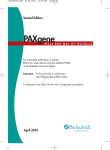 PAXgene Blood RNA MDx Kit Handbook