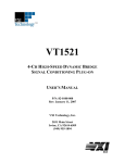 VT1521 - VTI Instruments