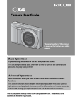 Ricoh CX4 User Manual