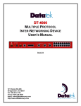 DT-4000 Mult Proto Networking (PDF 432k)