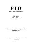 software manual - FDG Austria, DI Norbert Exler