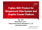 Fujitsu GDC Product for Wraparound View System and Graphic