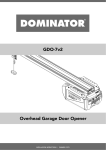 GDO-7v2 User Manual.indd - Dominator Gate and Garage Door