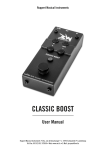 Basswitch Classic Boost Manual