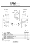 Shimano XTR M980 Shift Lever Set Manual
