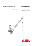 ACS800 CraneDrive Control Firmware Manual ACC800 Crane