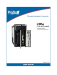 PC56-HIST-xxxxLX - ProSoft Technology
