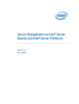 Server Management on Intel(R) Server Board X38ML