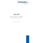 Lisa LCD Quick Start Guide