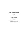 Float Current Monitor Manual