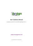 ADePT Design Manager User Manual - 1.3