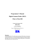 DGF Pixie-4 - Programmer`s Manual