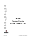 JC-24x - Version Update from 3.25 to 3.26