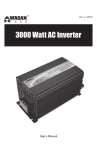 3000 Watt AC Inverter