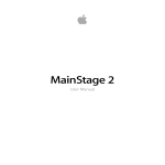 MainStage 2 User Manual