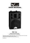 USER MANUAL - Pro Audio Centre