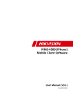 iVMS-4500 (iPhone) Mobile Client Software User Manual