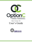 OptionC User Manual