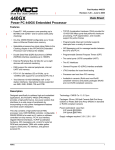 Power PC 440GX Embedded Processor