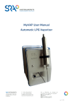 MyVAP User Manual Automatic LPG Vaporizer
