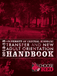 Transfer and New Adult Orientation Handbook