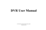 DVR User Manual - Watcher Total Protection