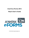 User Manual - Avantax.ca