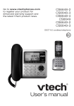 User`s manual - VTech Communications