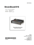StrainBook/616 User`s Manual