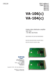 VA-106(c) VA-104(c) - Sams elektronik doo