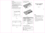 Hall Switch VTNS1060A User`s Manual